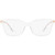 Michael Kors Georgetown MK4105BU Transparent Glasses Front Image