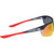 Nike Windtrack Matte Dark Grey Sunglasses Temple Image