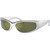 Arnette Catfish AN4302 Metallic Silver Dark Green Petrol Mirror Angle