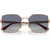 Vogue Eyewear VO4284S Rose Gold Dark Grey Blue Gradient Front Folded