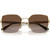 Vogue Eyewear VO4284S Pale Gold Brown Gradient Polarised Front Folded