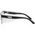 SIN Safe & Sound Safety Glasses Black Clear Temple Image