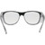 SIN Safe & Sound Safety Glasses Black Clear Inner Frame Image