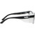 SIN Safe & Sound Safety Glasses Black Clear Temple Image