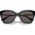 Vogue Eyewear VO5521S Black Smoke Front Folded