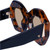 Valley Eyewear Opera Honey Tort Sunglasses Close Temple Image