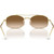 Ray-Ban RB3719 Gold Clear Brown Inner Frame