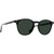 Raen Basq Recycled Black Green Polarised Angle