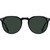Raen Remmy 49 Recycled Black Green Polarised Front