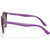 Ray-Ban Junior RJ9064S Transparent Fuxia Violet Temple