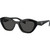 Prada PRA02SF Black Dark Grey Angle
