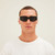 Sito Juicy Black Sunglasses Face Front Image