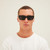 Sito Outer Limits Matte Black Sunglasses Face Front Image