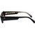 AM Eyewear Bridget Black Smoke Temple