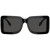 Burberry BE4406U Black Sunglasses Front Image