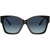 Tiffany & Co. TF4216 Black Azure Blue Sunglasses Front Image