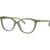 Michael Kors Westminster MK4109U Green Transparent Glasses Angle Image