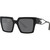 Dolce & Gabbana DG4446B Black Sunglasses Angle Image