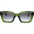 Reality Eyewear Onassis Moss Green Sunglasses Front Image