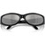 Arnette Catfish AN4302 Recycled Black Silver Mirror Polarised Front Folded