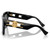 Versace VE4458F Black Sunglasses Temple