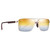 Maui Jim Piha Shiny Gold Burgundy Angle