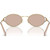 Miu Miu MU52YS Pale Gold Pink Gold Inner Frame