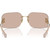 Miu Miu MU54YS Pale Gold Pink Mirror Inner Frame