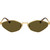 Miu Miu MU56ZS Gold Dark Brown Front
