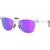 Oakley Frogskins Range Clear Prizm Violet Angle