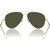Ray-Ban Old Aviator RB3825 Arista Gold Green Inner Frame