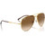 Ray-Ban Old Aviator RB3825 Arista Gold Brown Gradient Angle