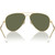 Ray-Ban Old Aviator RB3825 Arista Gold Green Polarised Inner Frame