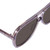 Valley Eyewear Bang Transparent Mocha Brown Lens