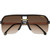 Carrera 1066/S Matte Black Brown Gradient Front Folded