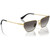 Vogue Eyewear VO4316S Gold Black Dark Grey Gradient Angle