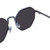 Valley Eyewear Orb Matte Silver Titanium Inner Lens