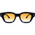 Valley Eyewear Ritual Gloss Black Orange Gradient Front