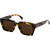 AM Eyewear Lukie Large Seventies Tort Brown Polarised Angle