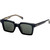 AM Eyewear Tommy Large Black Smoke Angle
