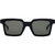 AM Eyewear Tommy Large Black Smoke Front