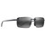 Maui Jim Laulima Alt Fit Matte Black Neutral Grey Angle