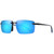 Maui Jim Laulima Alt Fit Shiny Black Blue Hawaii Angle