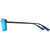 Maui Jim Laulima Alt Fit Shiny Black Blue Hawaii Temple