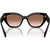 Prada PRA09S Black Brown Gradient Inner Frame
