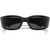 Prada PRA14S Black Dark Grey Front Folded