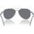 Prada PRA58S Silver Dark Grey Flash Silver Inner Frame