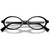 Miu Miu Glasses 01XV Black Clear Front Folded