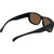 Ugly Fish P208 Fitover Matte Black Brown Temple