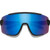 Smith Wildcat Matte Black Low Light Rose Blue Front